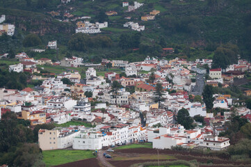 Fototapeta premium View of the town of Teror. Gran Canaria. Canary Islands. Spain.