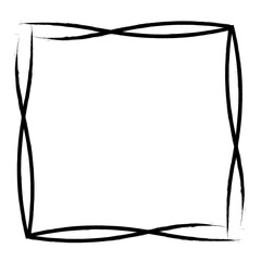 scribble square frame

