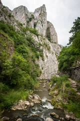 Hiking in magic mountains of Transylvania, Romania