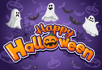 Happy Halloween Poster Template