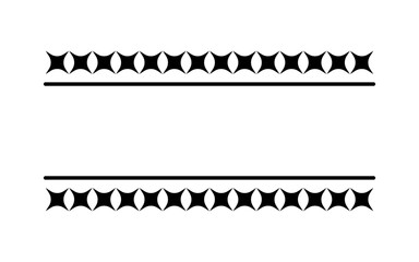 star line text monogram
