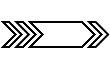 modern arrow element
