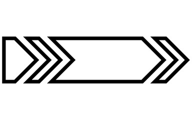 modern arrow element

