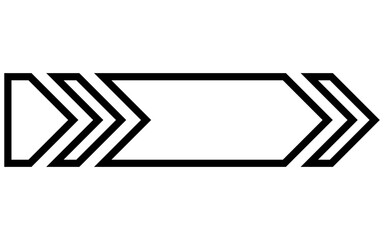 modern arrow element
