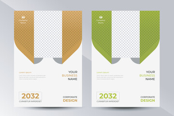 Naklejka premium Modern Flyer Design Template