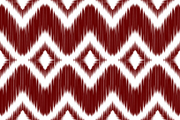 Ikat ethnic pattern traditional. Seamless pattern in tribal. Design for background, wallpaper, vector illustration, textile, fabric, clothing, batik, carpet, embroidery.