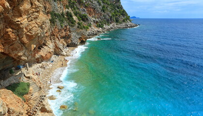 Pasjaca, the best beach in Europe 2019., near Dubrovnik travel destination, Adriatic sea, Croatia © Simun Ascic