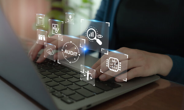 Using artificial intelligence technology in internal audit concept. Examination and evaluation of the financial statements of an organization; income statement, balance sheet, cash flow statement.