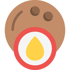 Coconut Oil Icon