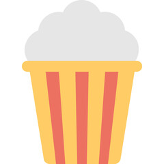Popcorn Vector Icon