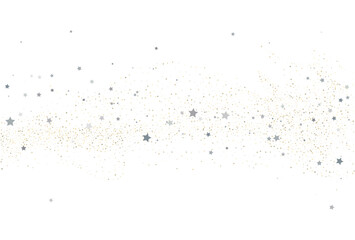 Christmas light gold and light silver glitter confetti texture.