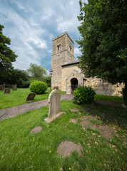 Glentworth, Lincolnshire UK, June 2020, view of St Michaels Church Glentworth