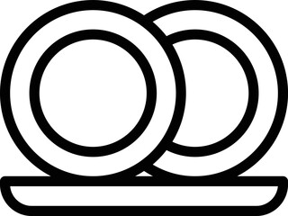 Croquette icon outline vector. Dutch potato. Fried ball