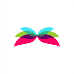 wings logo design vector sign