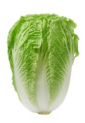 Fresh tasty Chinese cabbage isolated on white