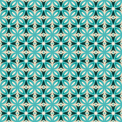 Seamless geometric arabesque oriental pattern