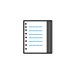 Simple Set of Documents Related Vector Line Icons