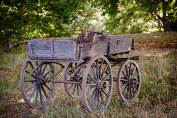Old horse wagon