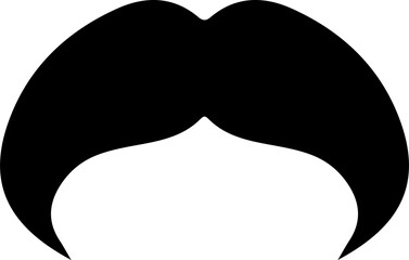 Hipster mustache icon