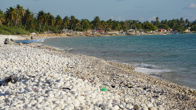 The Beach Of The Community Of Anse A Pitres In Haiti In The Month Of January 2022