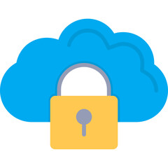 Cloud Security Icon