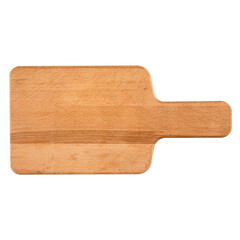 Isolated wooden cutting board