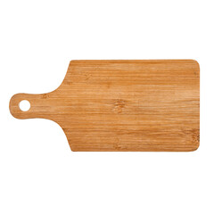 Isolated wooden cutting board