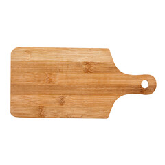 Isolated wooden cutting board