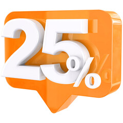 Number25 percent 3d 