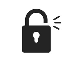 Lock icon, Private icon, Lock symbol, Lock sign, Unlock icon, Lock element