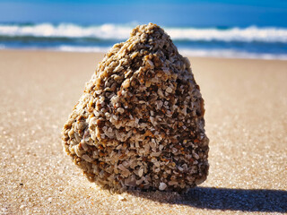 stone on the beach