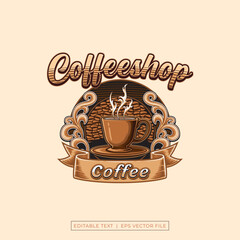Logo for Coffee shop