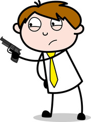 cartoon child vector illustration with 2d 