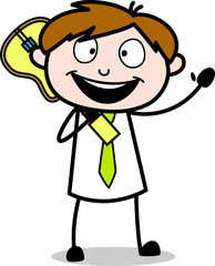 cartoon child vector illustration with 2d 