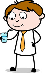 cartoon child vector illustration with 2d 