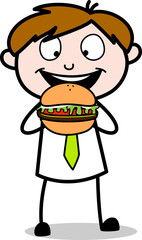 cartoon child vector illustration with 2d 