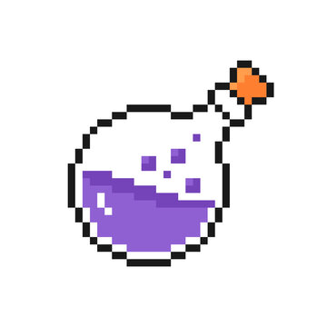 Pixel Art Potion Icon Pack 32x32