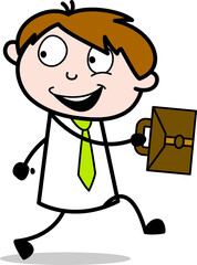 person with a bag of money