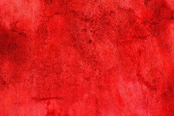 Red grunge abstrack background texture red concrete wall. horror and scary concept