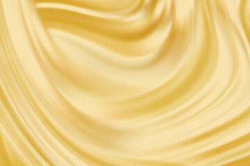 背景テクスチャシルクサテンカーテン金色