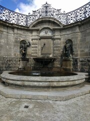 fountain in the park