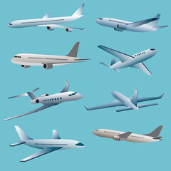 set of airplane