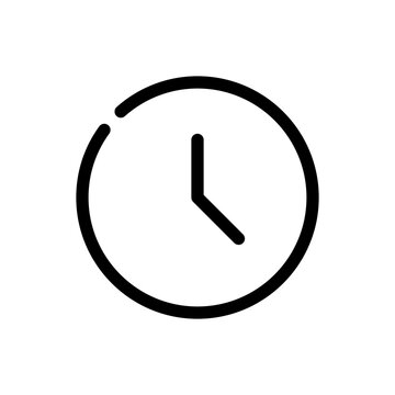 Clock Line Icon