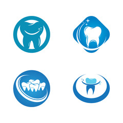 Dental logo template vector illustration