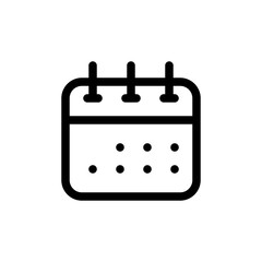 calendar line icon