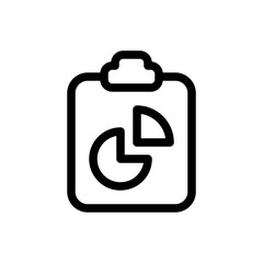 Obraz premium diagram line icon