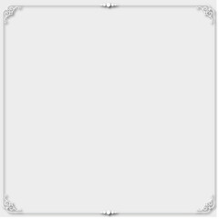 Frame, in the style of an ornament, Vector illustration eps 10, Art.