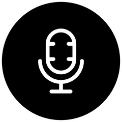 recorder glyph icon