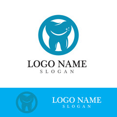 Dental logo template vector illustration