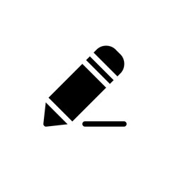 pencil glyph icon